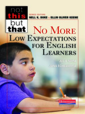cover image of No More Low Expectations for English Learners